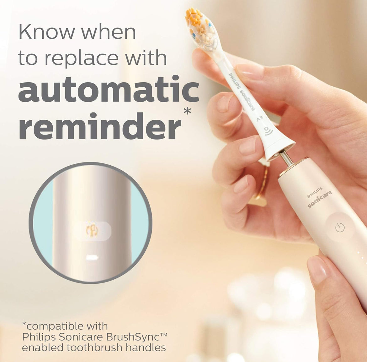 Philips Sonicare 9900 Prestige Herlaaibare Elektriese Kragtandeborsel met SenseIQ - (Middernag)