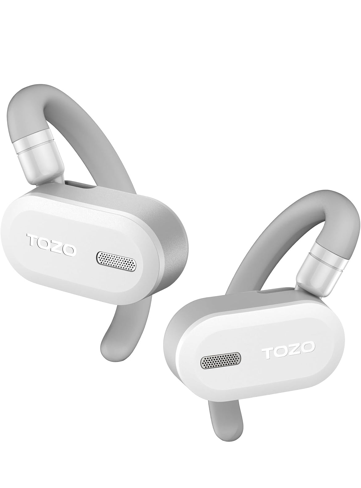 True Open Ear Wireless Lightweight w/ Multi-Angle, Dual-Axis Design for Long-Lasting Comfort - White