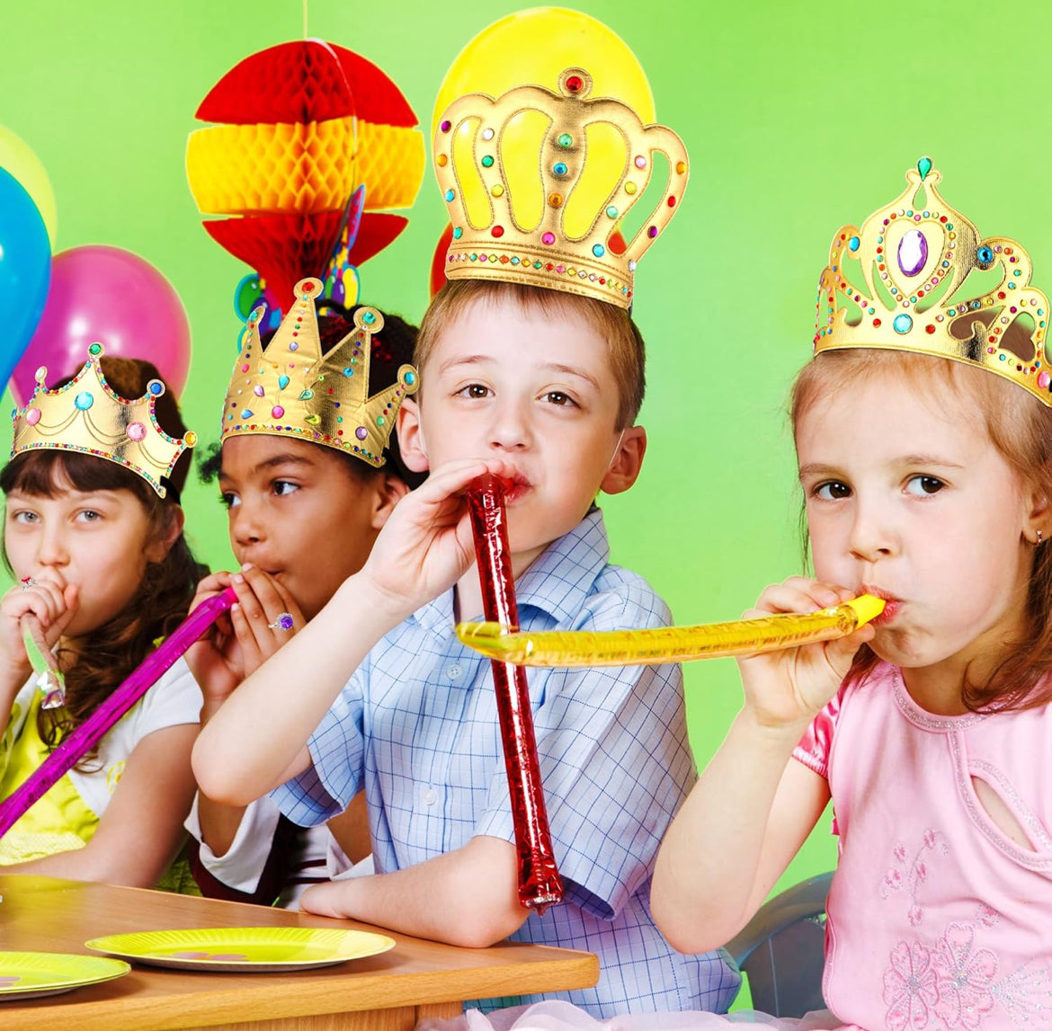 12 STKS Skuim Prinses Tiaras Kroon vir Kinders 928 Stukke Juweel Plakkers 12 Juweel Ringe Handwerk Maakstelle Verjaarsdagpartytjie Gunste