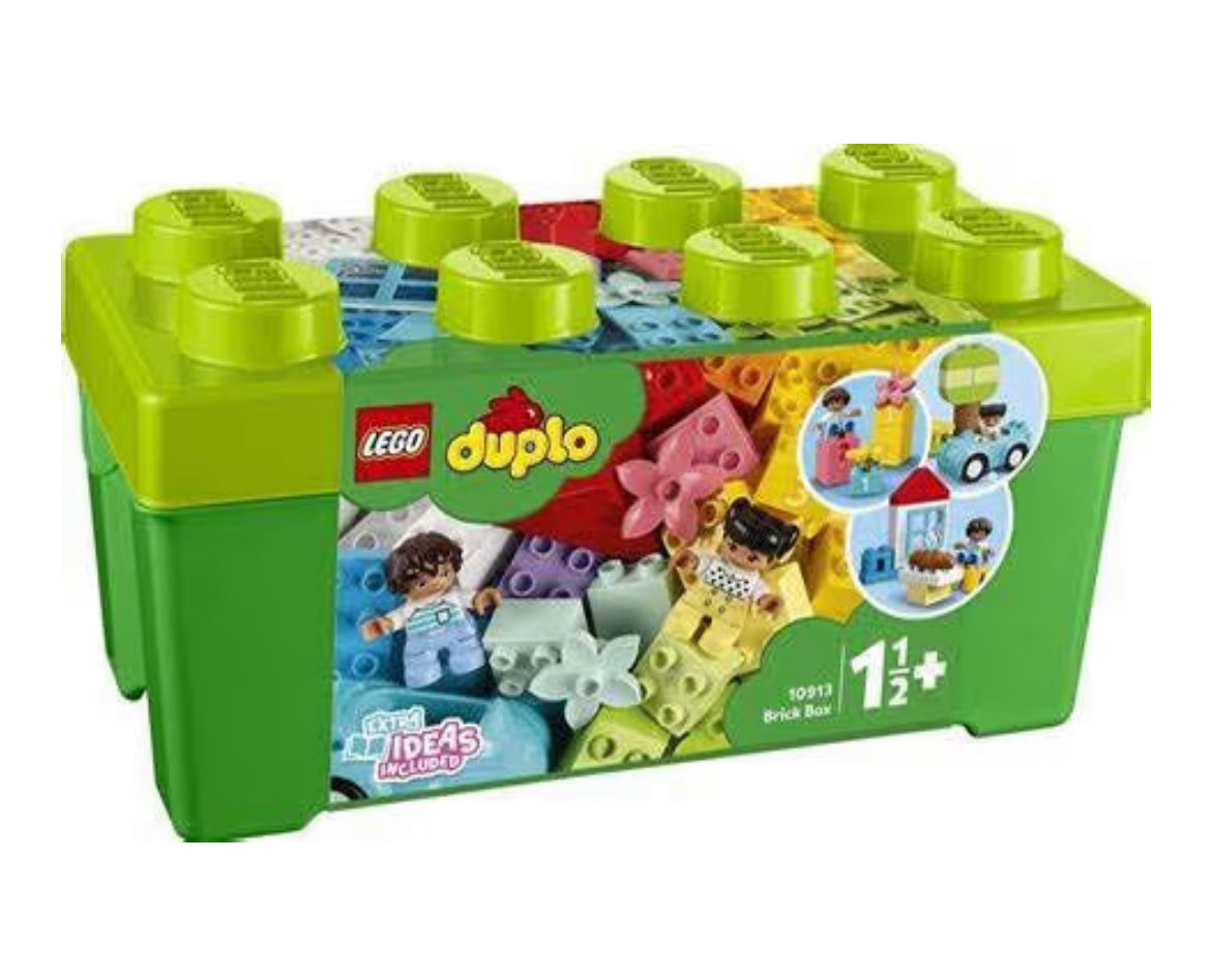 LEGO DUPLO Classic Baksteenboks Boublokke - Stapelspeelgoed vir Kleuters, Ouderdom 1.5+ Jaar - Leer- en Opvoedkundige Speelgoed Ontwikkel Fynmotoriese Vaardighede