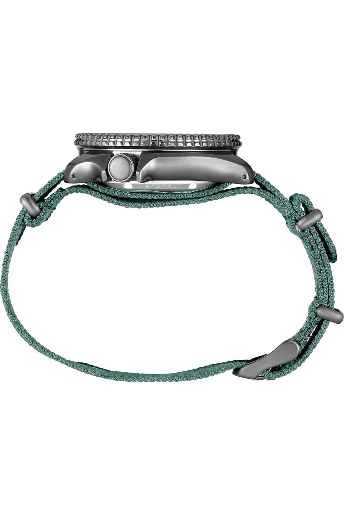 SEIKO SRPD77 5 Sports Manshorlosie Groen 42.5mm Vlekvrye Staal