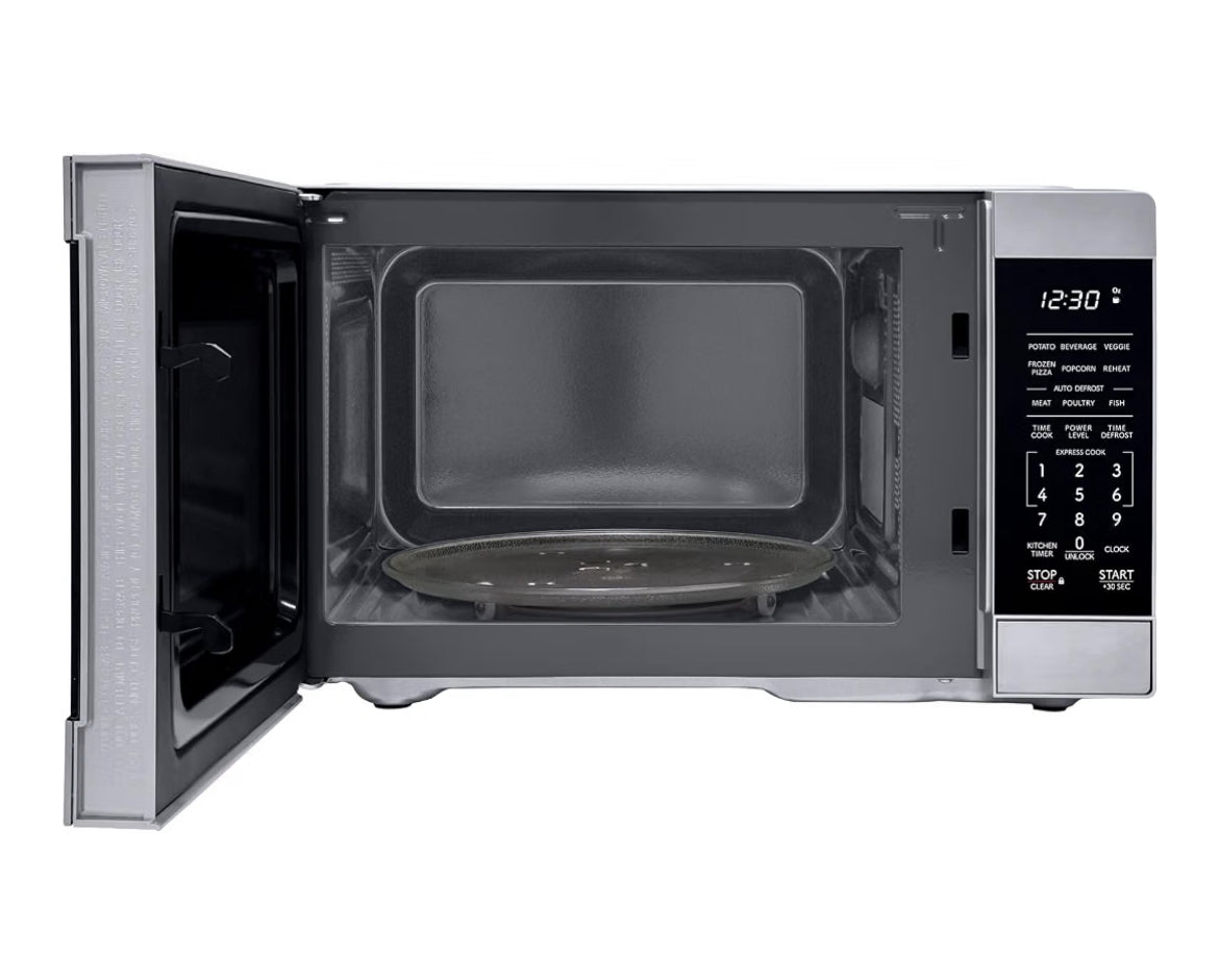 Sharp SMC0962KS 0.9 cu. ft. 900W Stainless Steel Countertop Microwave Oven
900 Watt, Removable 10.6" Carousel Turntable