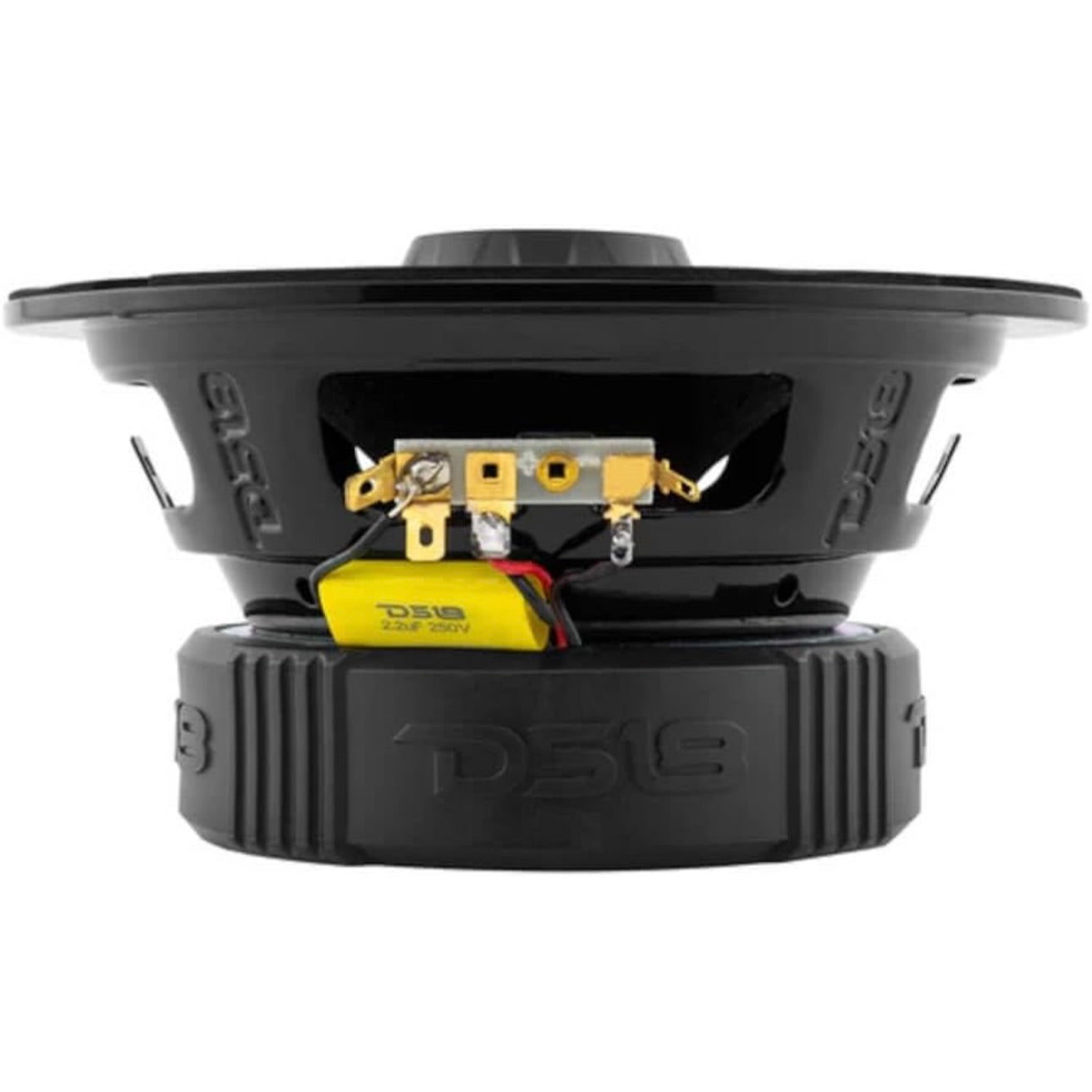 DS18 PRO-ZT6 6.5-Inch 2 Way Midrange Speakers with Built-in Bullet Tweeter (1 Speaker)