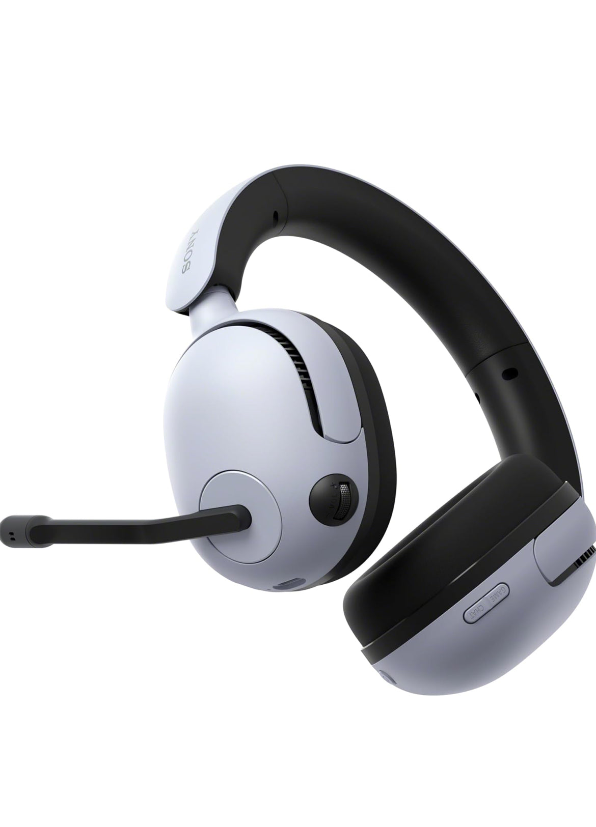 Sony INZONE H5 Draadlose Speletjie-koptelefoon, 360 Ruimtelike Klank 28 Uur Battery, 2.4Ghz Draadloos en 3.5mm Oudioaansluiting - Wit