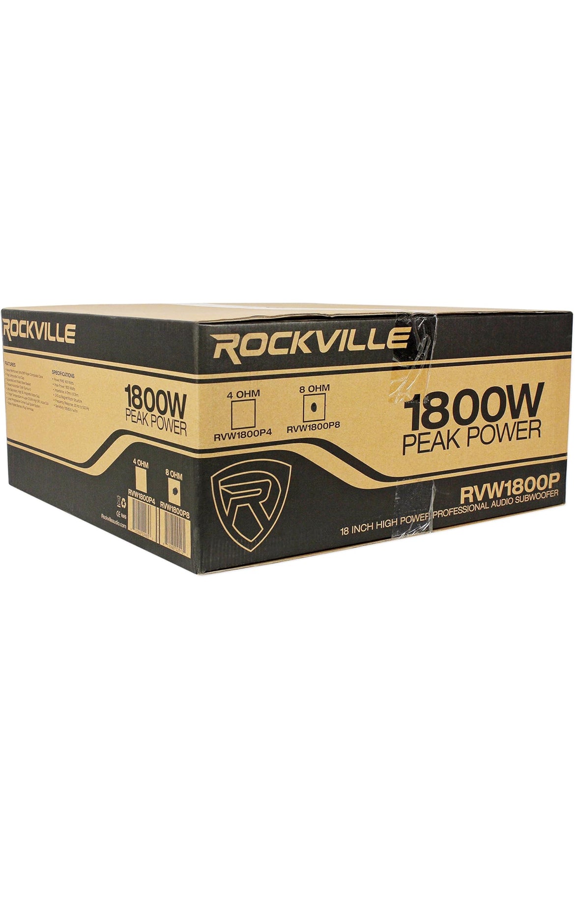 Rockville 18" Vervanging Subwoofer Bestuurder Vir Behringer B1800X PRO Subwoofer
