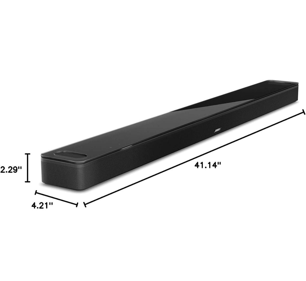Bose Smart Ultra Soundbar, Surround System Dolby Atmos Plus Alexa and Google Voice - Black