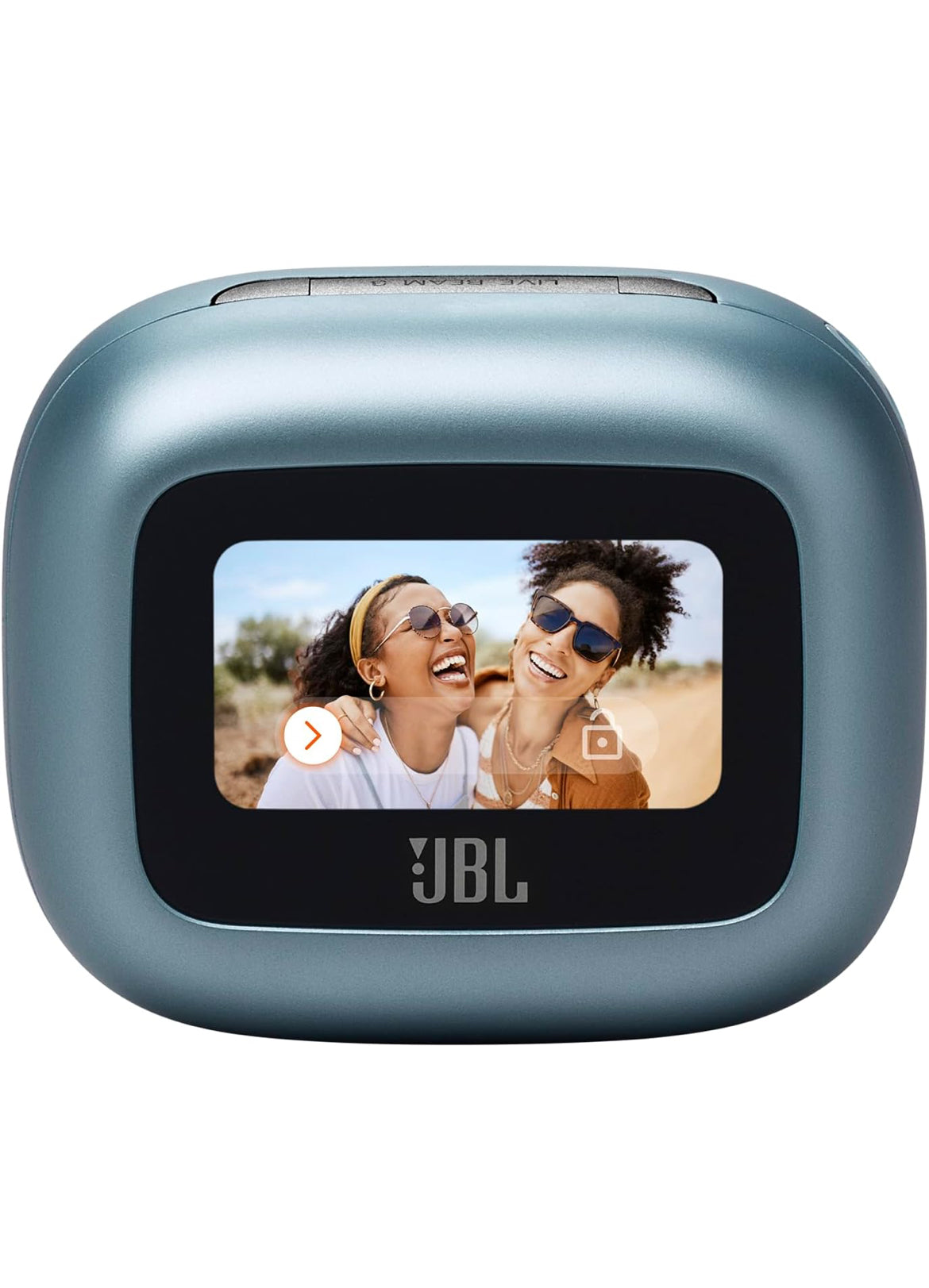 JBL Live Beam 3 - True Wireless Noise-Cancelling Closed-Stick Earbuds, 48Hrs Total Playback, Wireless Charging, 6 Mics for Perfect Calls, Multi-Point Connection, IP55 Waterproof and dustproof (Blue)