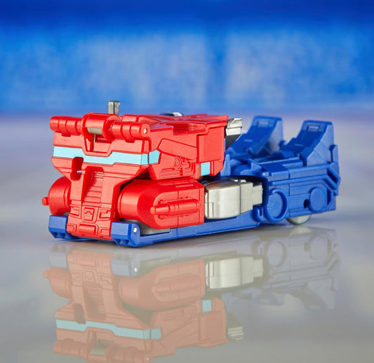 Transformers One Cog Changer Optimus Prime (Orion Pax) 4-Duim Robot Aksiefiguur, Interaktiewe Speelgoed vir Seuns en Meisies Ouderdomme 6 en Ouer
