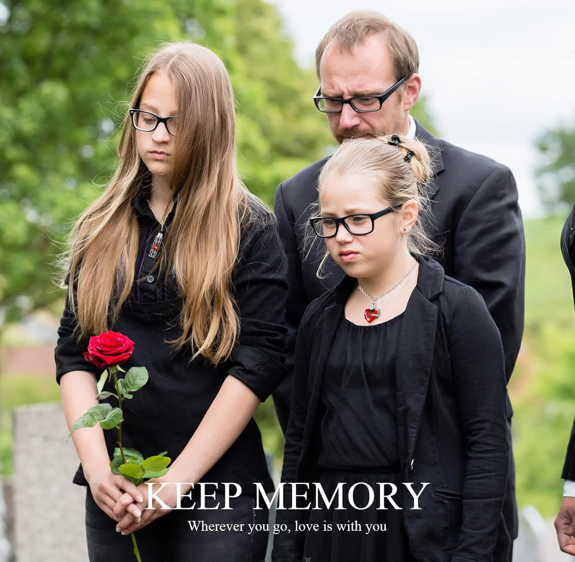 Elegante Kremasie Urn Halssnoer Vertikale Staaf Sirkoon Hart Kristal Vlekvrye Staal Gedenkhangertjie