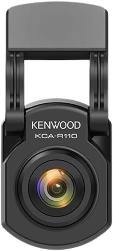 KENWOOD KCA-R110 Agteruitsigkamera vir DRV-A310W Dash-kamera, Vol HD 1080p, 132º Wye Uitsig, IP67-gegradeerde Agteruitry-kamera, Bewegingsbespeuring, Kompakte en Duursame Rugsteunkamera vir Motor, Vragmotor en RV