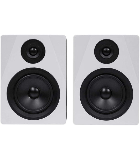 Rockville (2) APM5W 5.25" Aangedrewe Studio Monitors+Aktiewe Subwoofer+Stande+Kussings