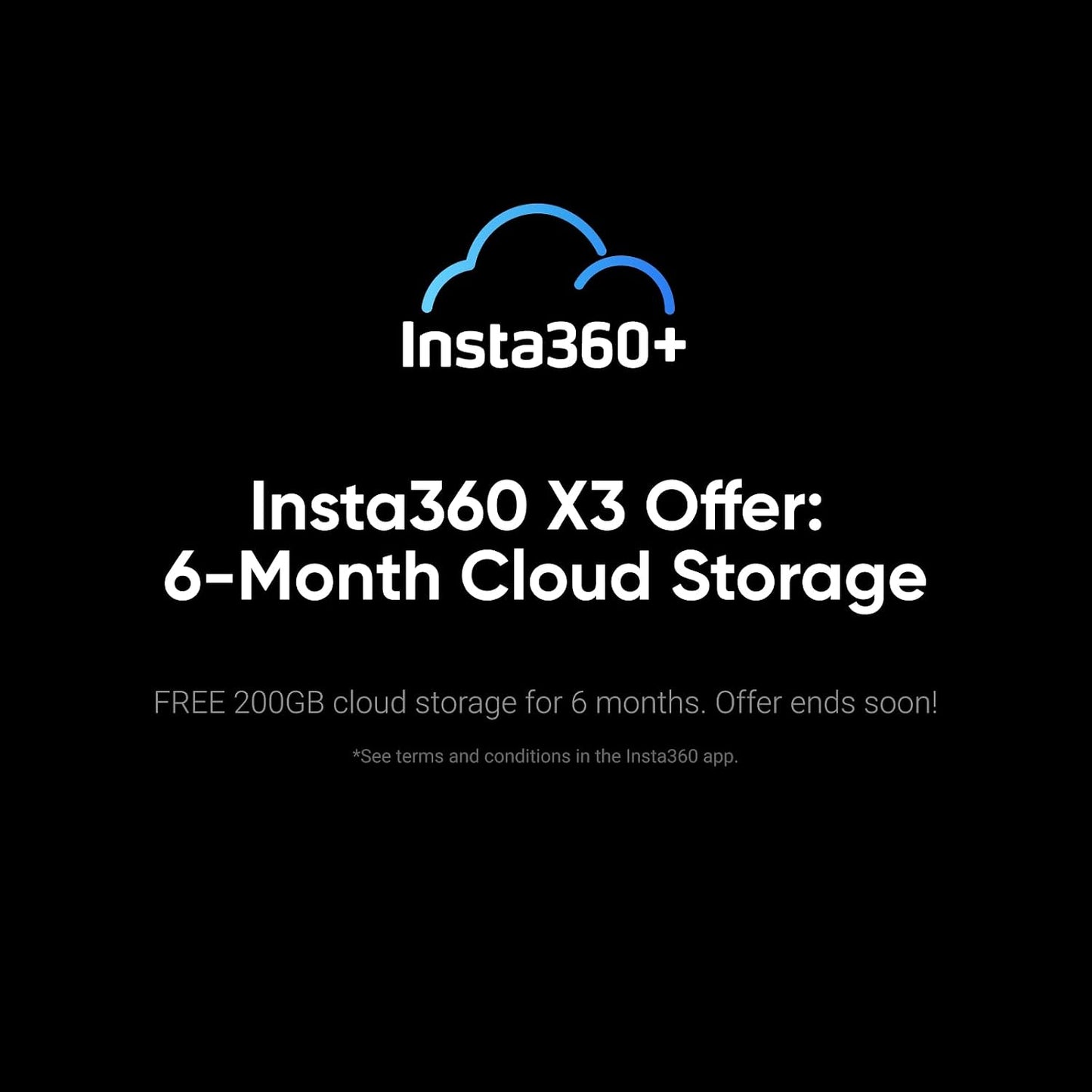 Insta360 X3-360 Action Camera with 5.7K 360 Active HDR Video, 4K Single-Lens Camera, Waterproof, FlowState Stabilization, 2.29" Touchscreen, AI Editing, for Motorcycle, Wintersports and Vlogging