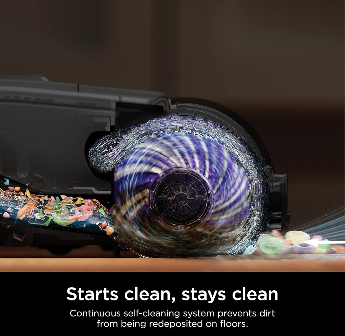 Shark HydroVac Antimicrobial Brushroll* & 2-Pack Filter Bundle - Purple/White