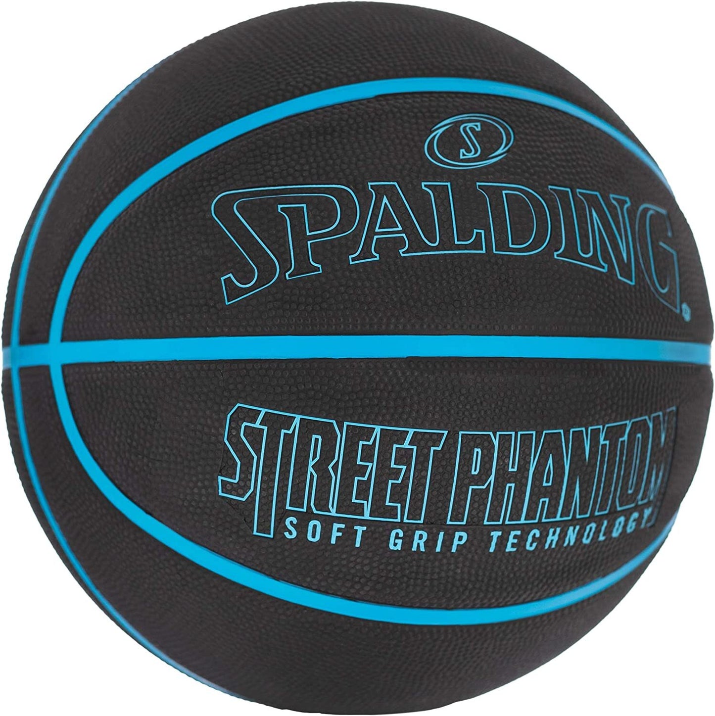 SPALDING Street NEON BLUE PHANTOM Indoor Outdoor Basketball Size 29.5" I NEW