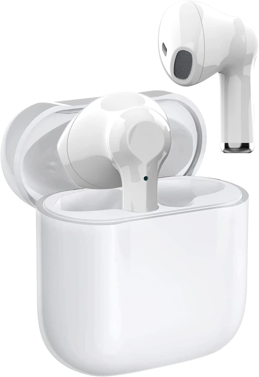 New Wireless Earbuds Bluetooth Noise Cancellation Waterproof Built-in Microphone