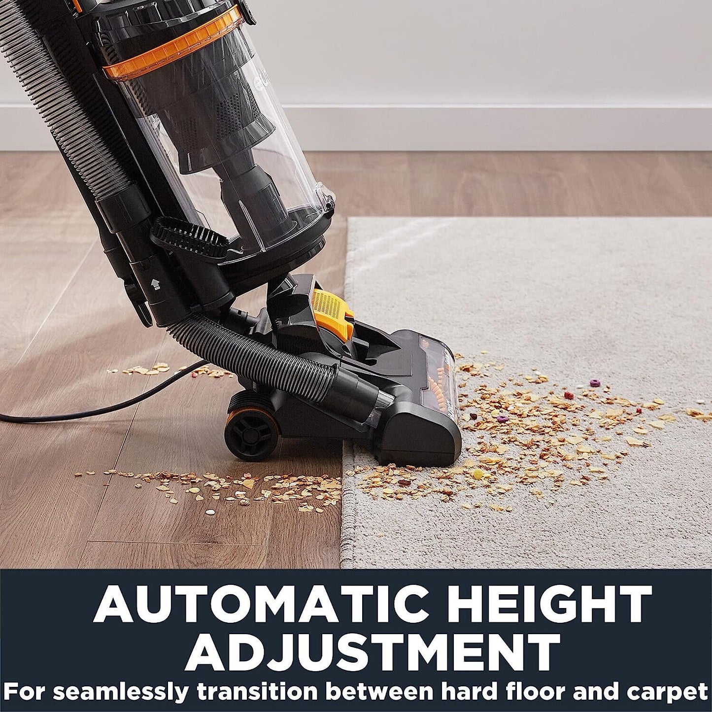 Powerful EUREKA Lightweight Bagless Upright Vacuum Cleaner 4 Carpet & Hard Floor