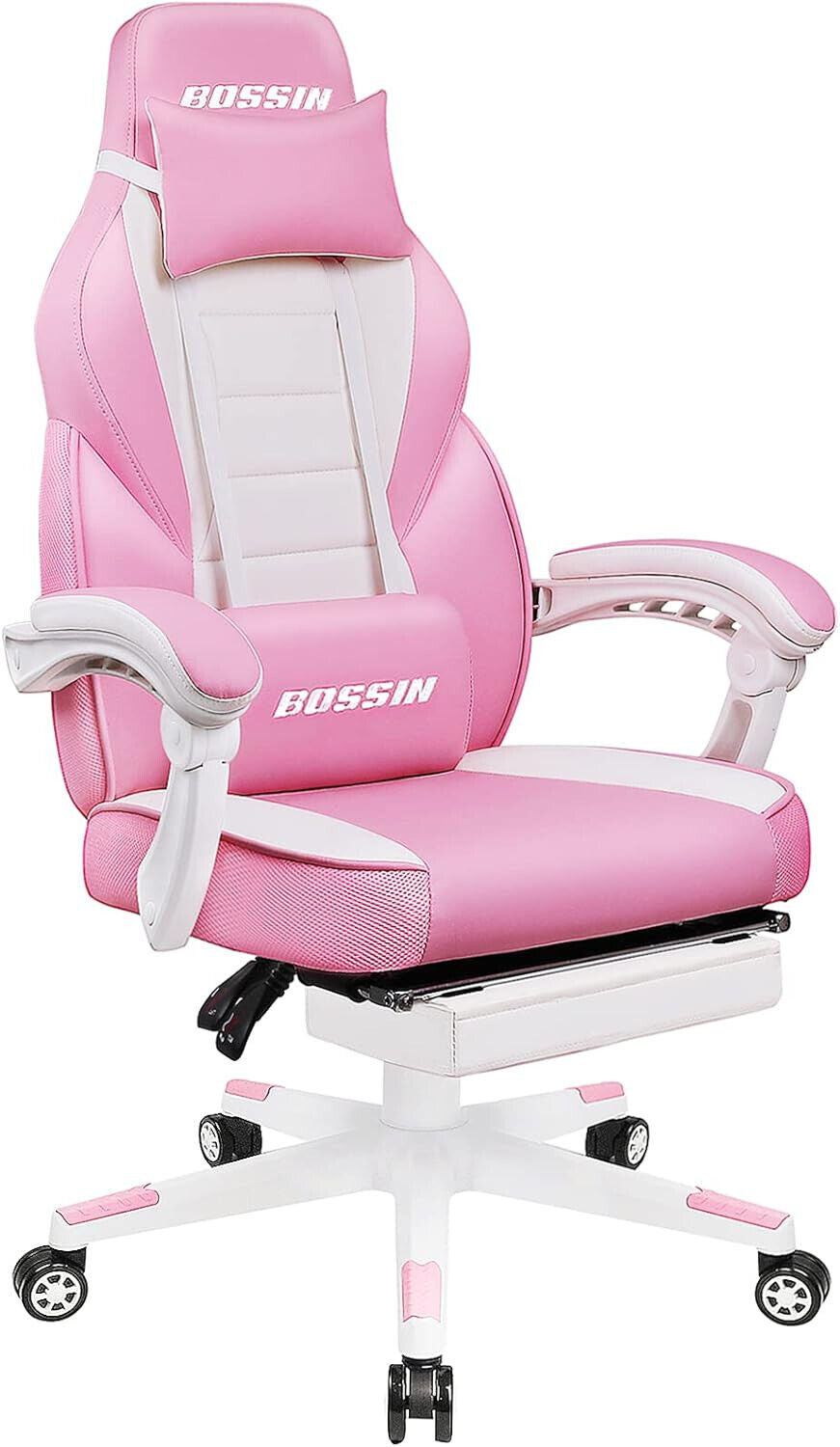 Big and Tall Gaming Chairs for Adults Ergonomic Video Game Chairs with footrest