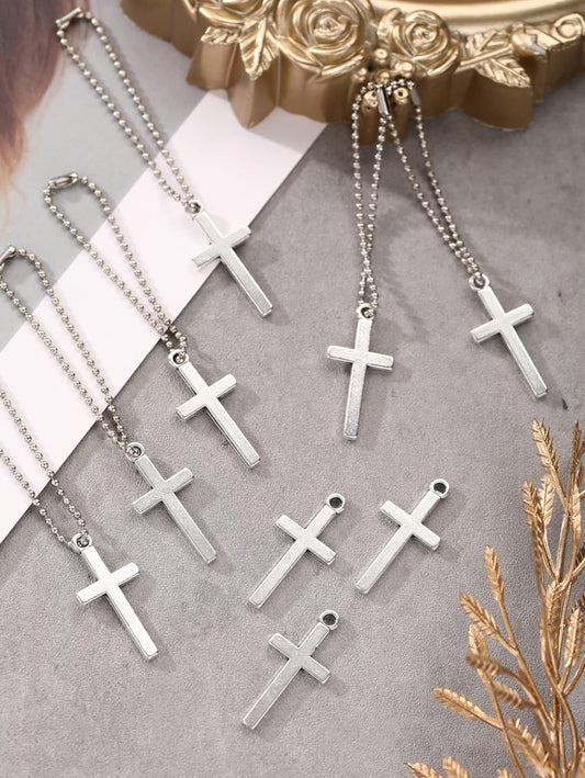 Kruis Hanger Silwer Hanger Mini Kruis Simbool Legering Halssnoer Simbole Kersfees 50 Stukke
50 Stukke Ketting, Juwelemaak, Armband, Sleutelhouer, Antiek, Klein Simbole, Kersfees Handwerk, DIY, Ophang