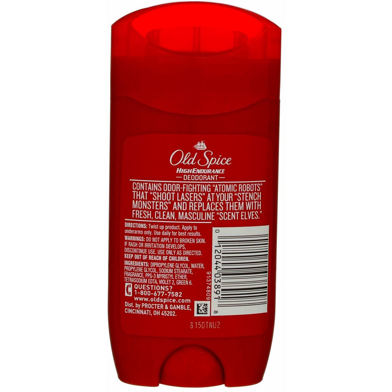 Old Spice Pure Sport 3 Oz Body Deodorant For Men