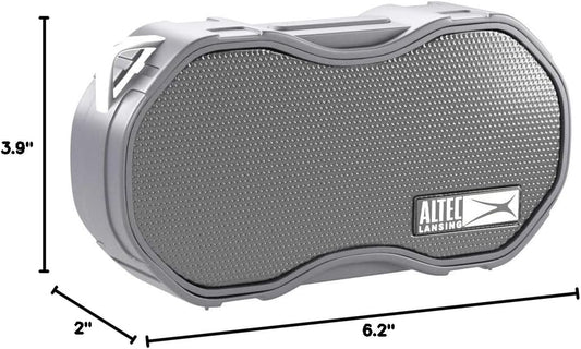 Altec Lansing Baby Boom XL - Waterdigte Bluetooth-luidspreker, draadloos en draagbaar vir reis en buitegebruik, diep bas en harde klank, 1 Pak, Swart