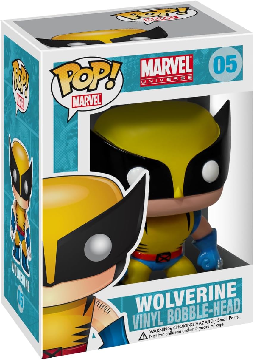 Funko Pop! Marvel X-Men Wolverine Viniel Wobbelfiguur