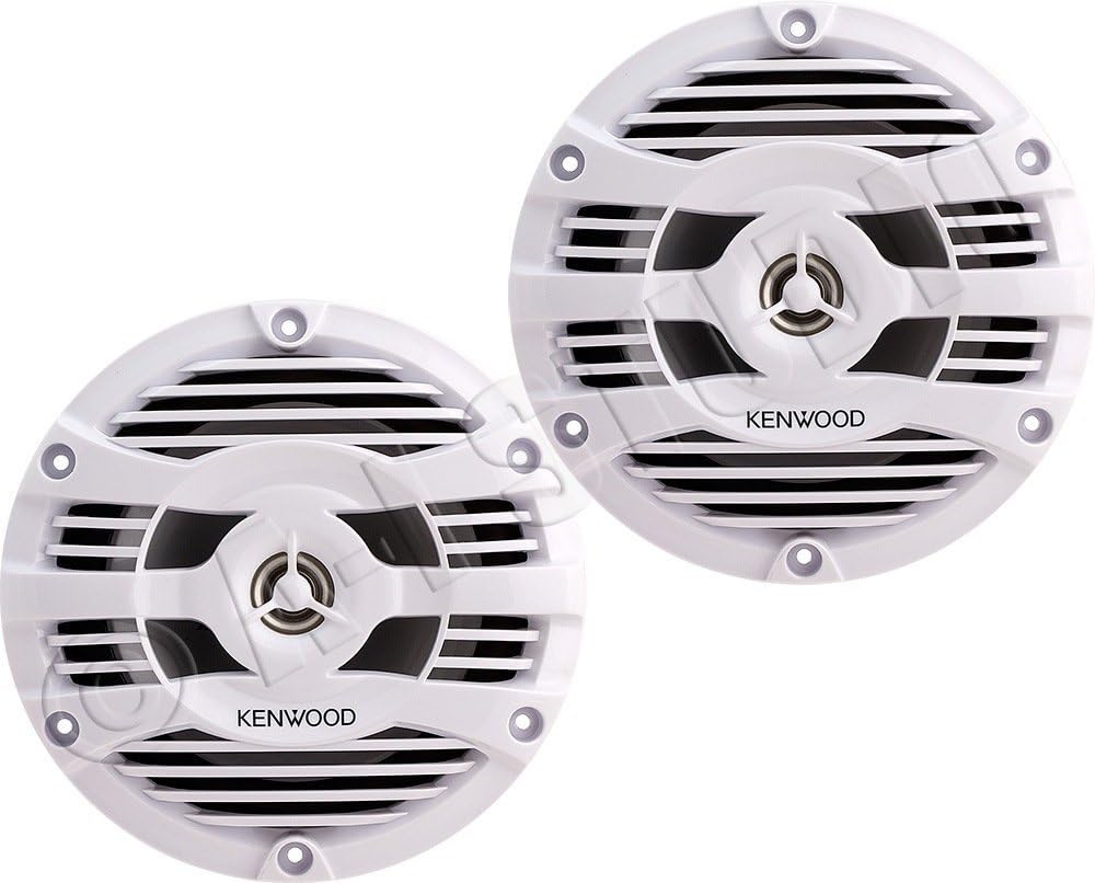 Kenwood KFC-1653MRW 6.5" 2-rigting Mariene Luidsprekers - Paar