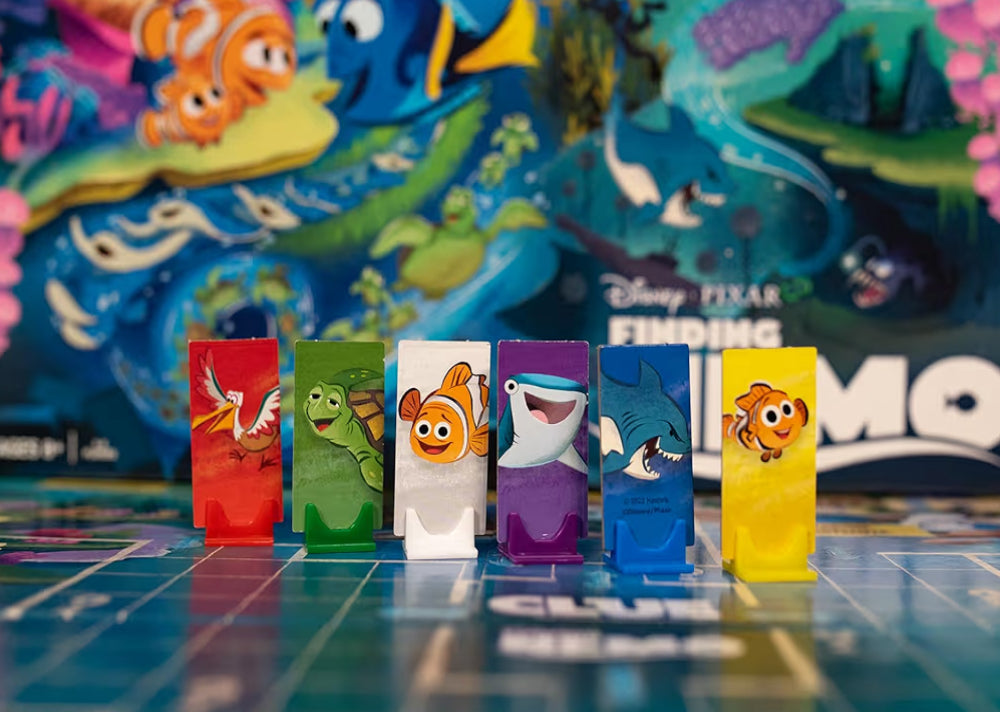 CLUE: Finding Nemo | Collectible Clue Game Based on Disney and Pixar’s Animated Films | Great for Family Game Night