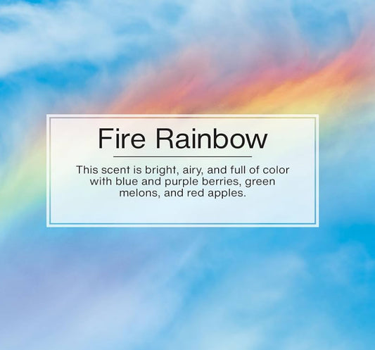 LITTLE TREES Kar Lugverfrisser Hangboom Langdurige Geur - Fire Rainbow (24)