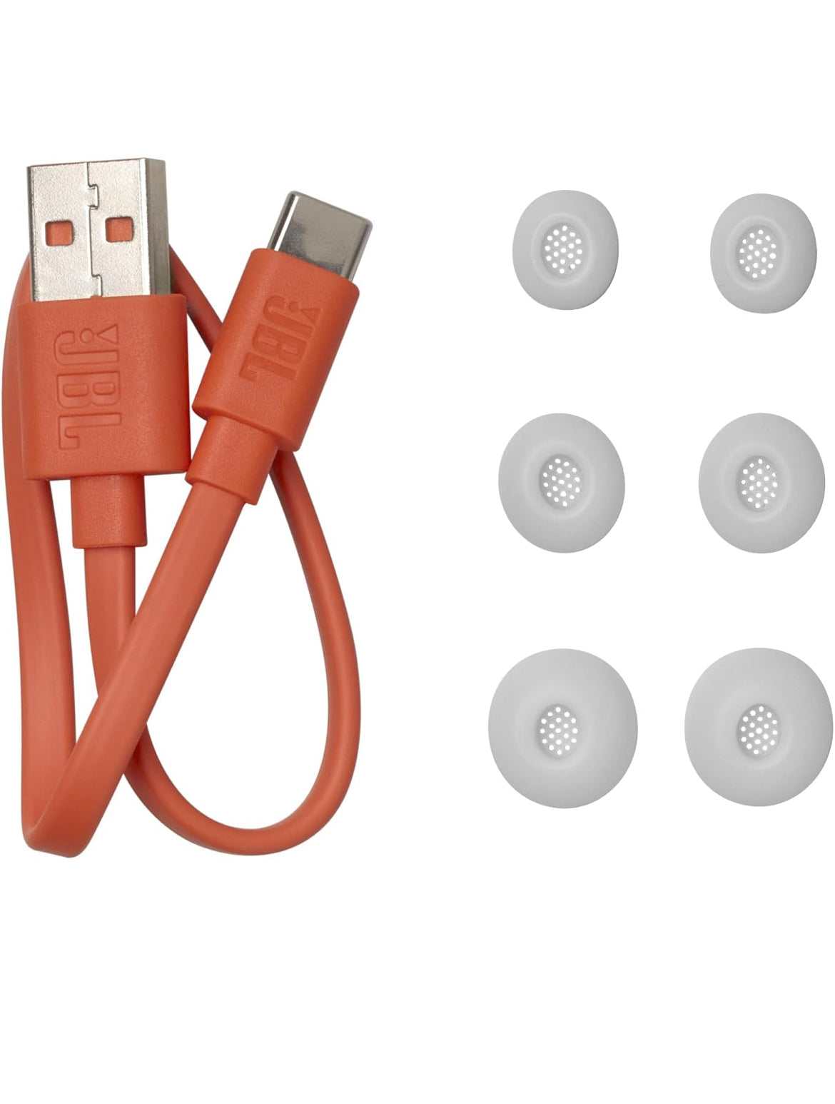 JBL Live Buds 3 - True Wireless Noise-Cancelling Bud-Type Earbuds, 40Hrs Total Playback, Wireless Charging, 6 Mics for Perfect Calls, Multi-Point Connection, IP55 Waterproof and dustproof (Silver)