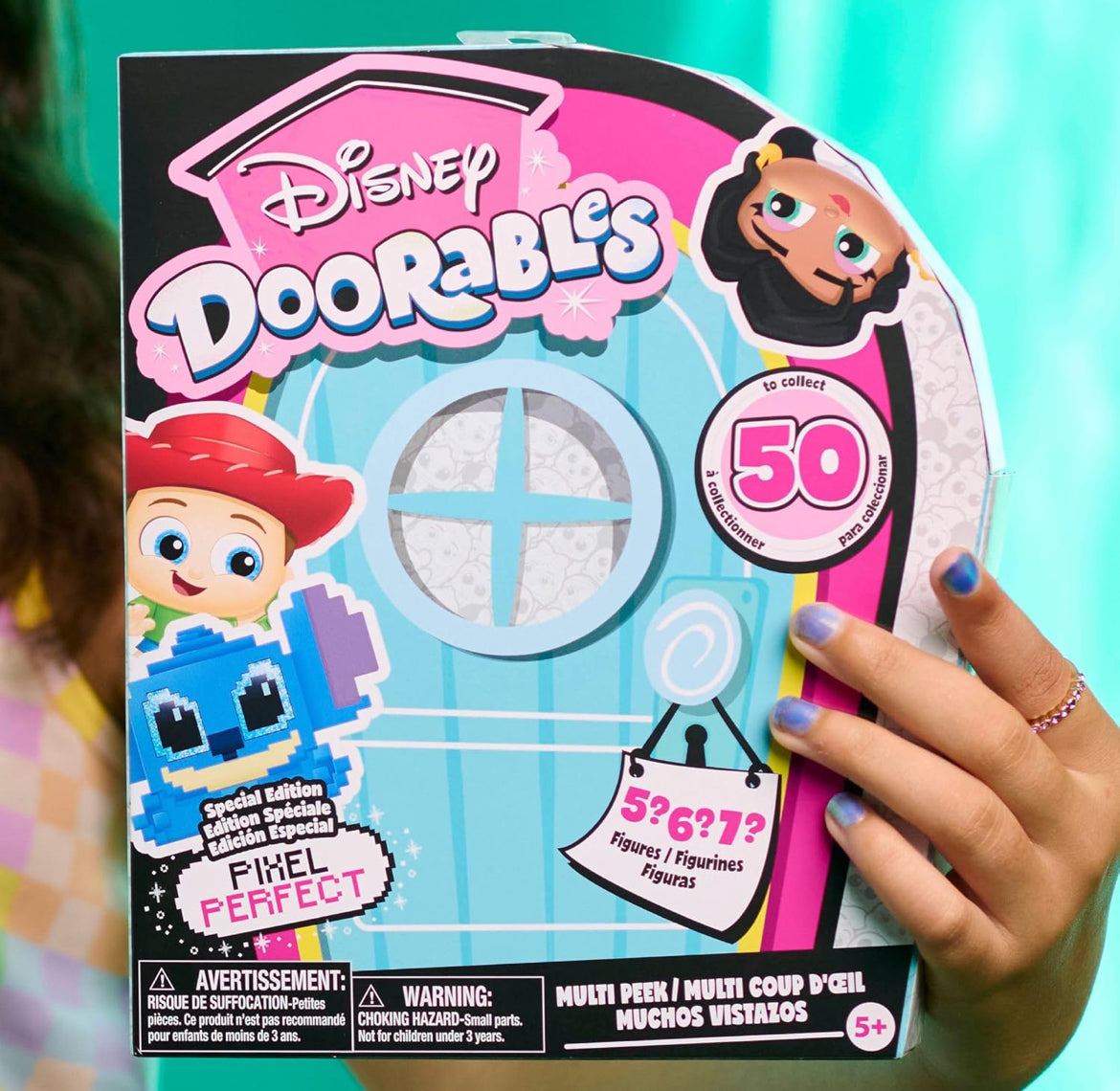 Just Play Disney Doorables Pixel Perfect Multi Peek - Kids Toys for Ages 5 Up
