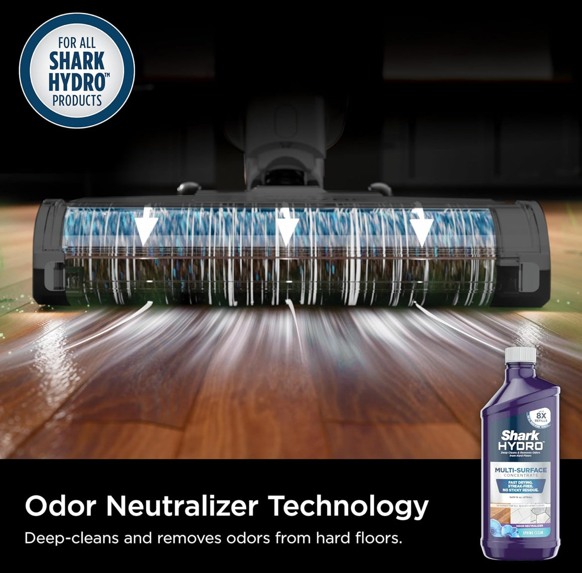 Shark Hydro Multi-Surface Concentrate with Odor Neutralizing Technology 16oz