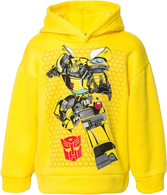 Transformers Boys' 2-Piece Fleece Hoodie and Joggers Set Toddler to Big Kid