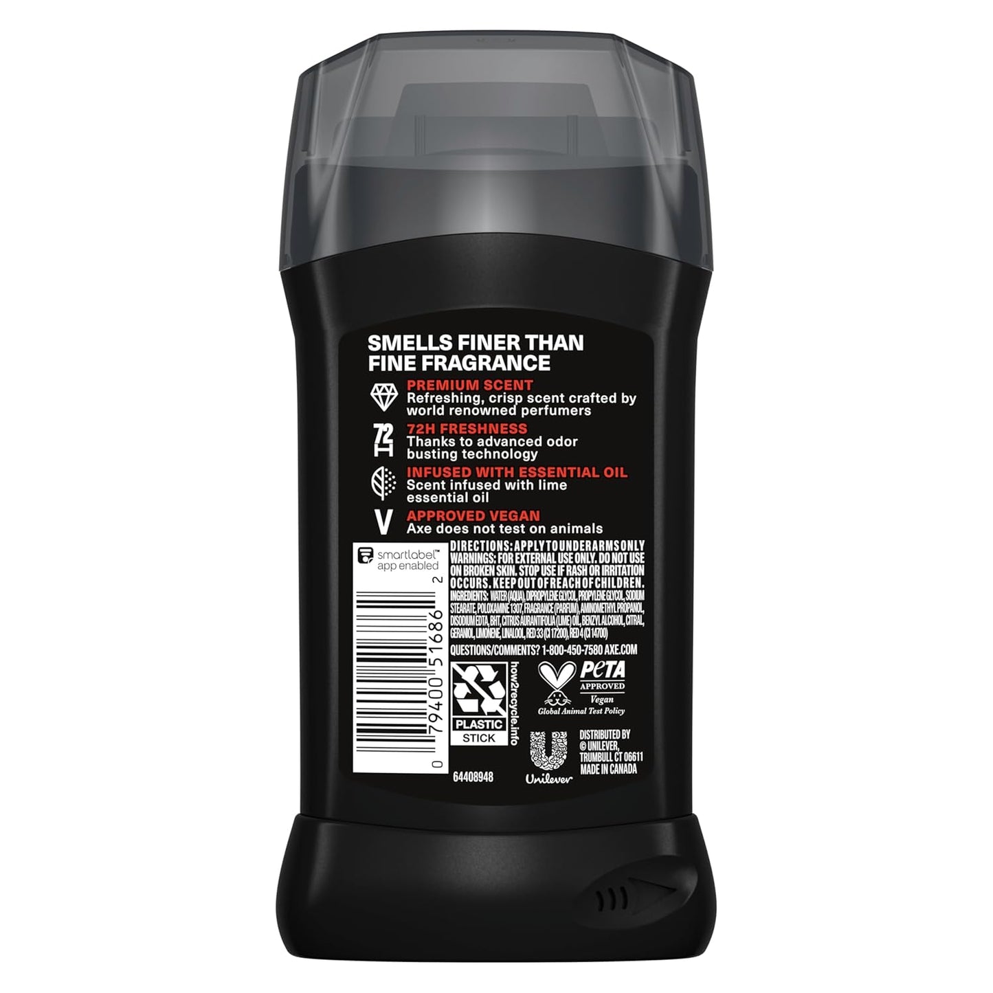 AXE Premium Deodorant, Watermelon Freeze, 3 oz (85 g)