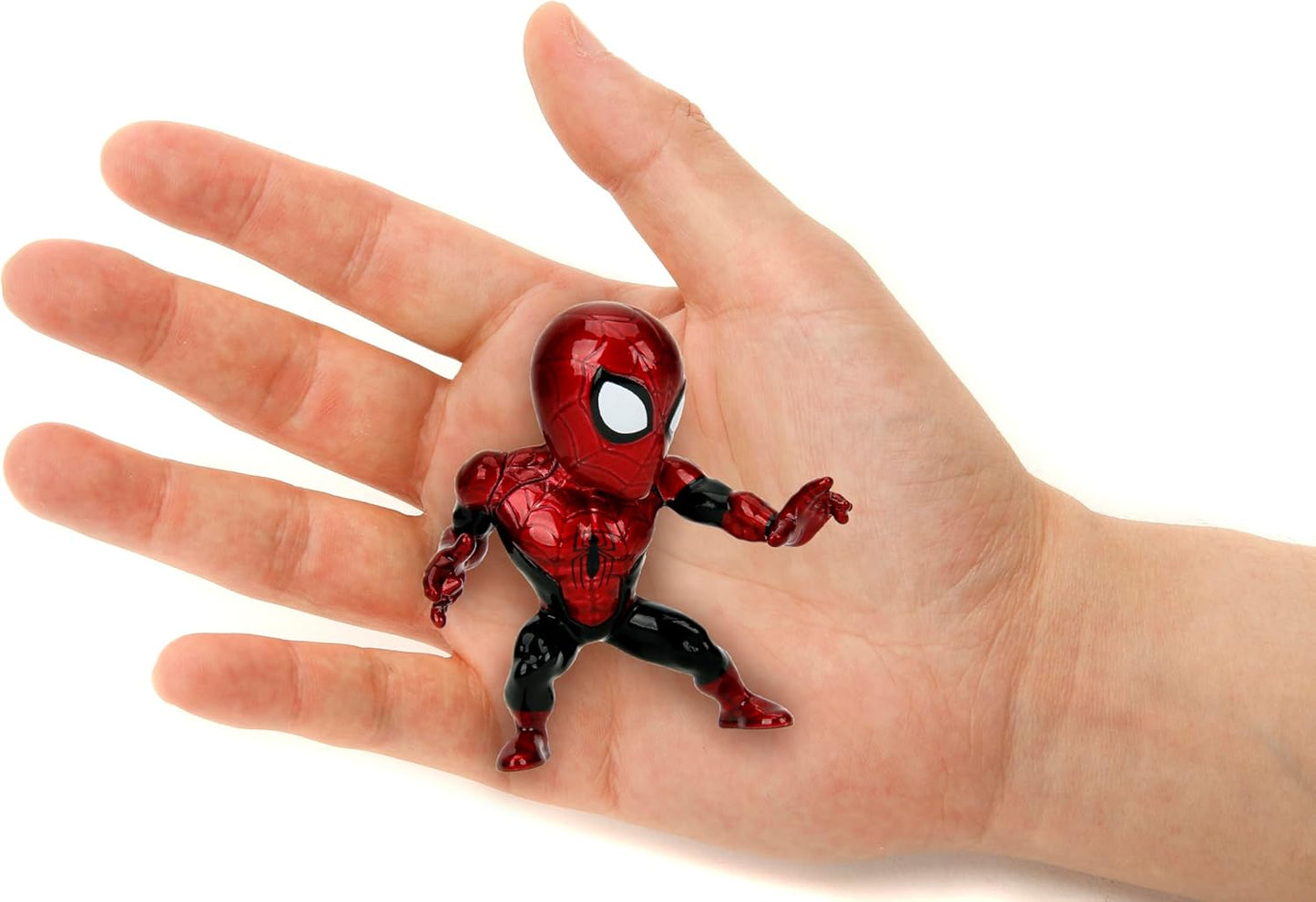 New Spider-Man 4-Pack – Collectible 2.5” Metal Figures – Spider-Man, Green Goblin, Toxin, Venom – Classic Marvel Heroes,