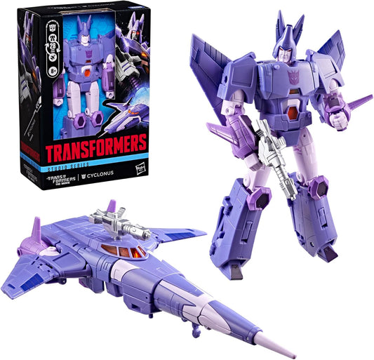 Transformers Studio Series Cyclonus, The The Movie Voyager Class 8-Inch Converting Action Figure, Robot Toys (8+)