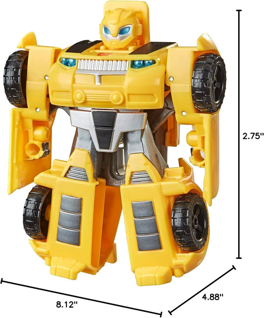 Transformers Playskool Heroes Rescue Bots Academy Classic Team Bumblebee, Converting Toy Robot Action Figure (Ages 3+)