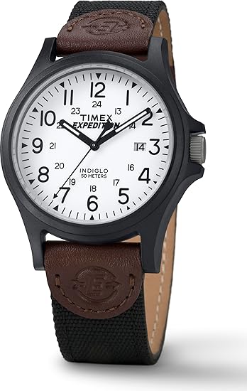Timex Mans Expedition Acadia 40mm Horlosie – Drievoudige Swart