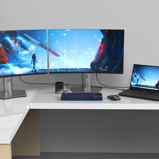 Monster M-reeks 3000 Gesertifiseerde Premium 8K Hoëspoed - 2.1, 4K 120Hz, 48 Gbps- HDMI Kabels vir Apple TV, Roku, Slim TV, Skootrekenaar, Monitor - 4.9 vt