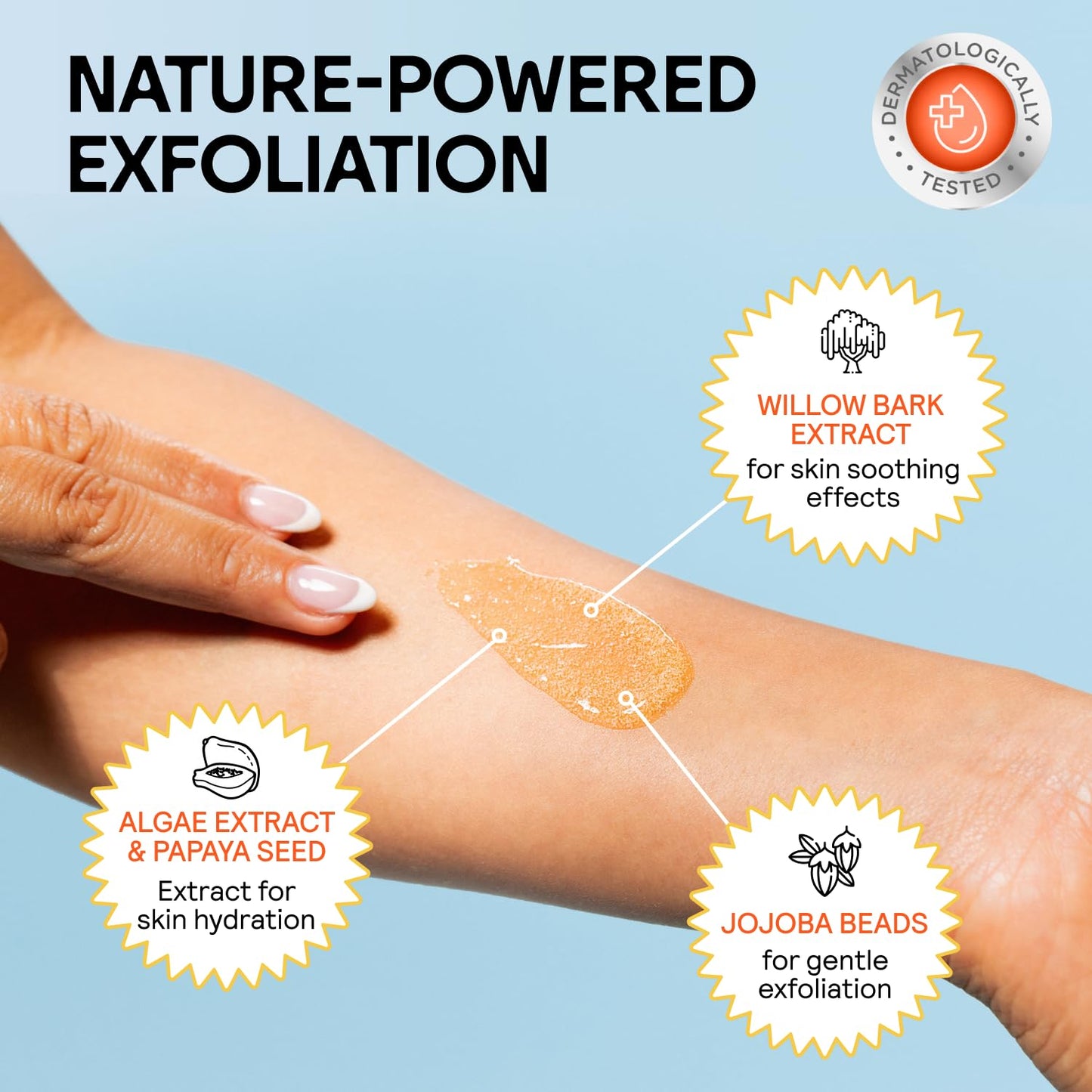 Meridian Pre-Grooming Exfoliator Scrub + Hydrating Gel Intimate Areas For Women & Men, Sensitive Skin, Ideal For Pubic, Bikini & Armpit Areas, Reduce Skin Irritation, Ingrown Hairs & Bumps