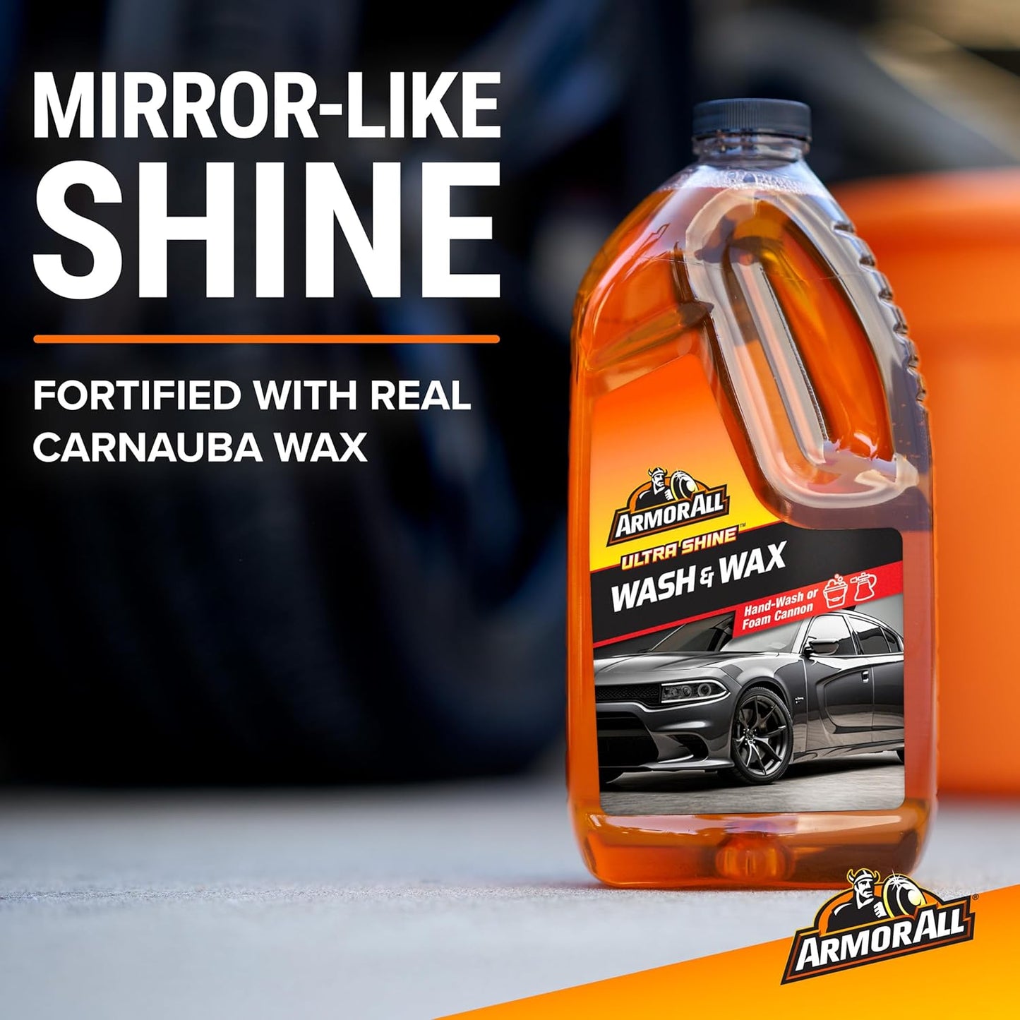 Armor All Ultra Shine Car Wash and Wax-skoonmaakmiddel - (64 FL Oz)