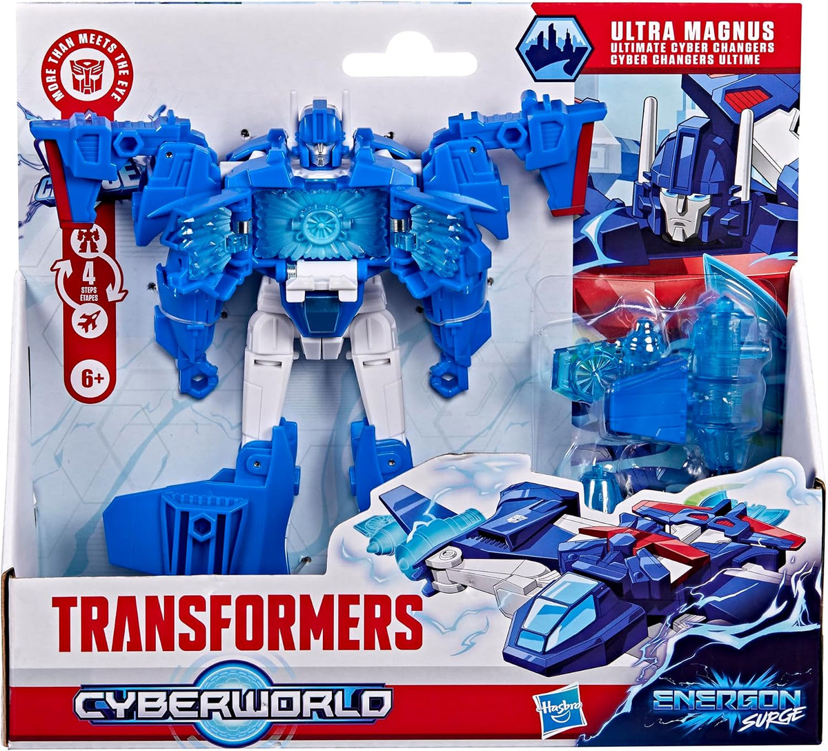 Transformers CYBERWORLD Energon Surge Ultra Magnus Ultimate Cyber Changers