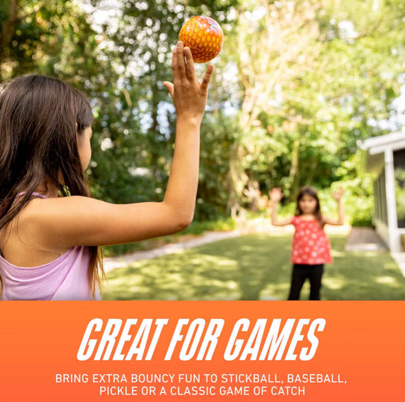 NERF Super High Bounce Ball - 2 Balls Included - Durable and Lightweight for Indoor and Outdoor Fun