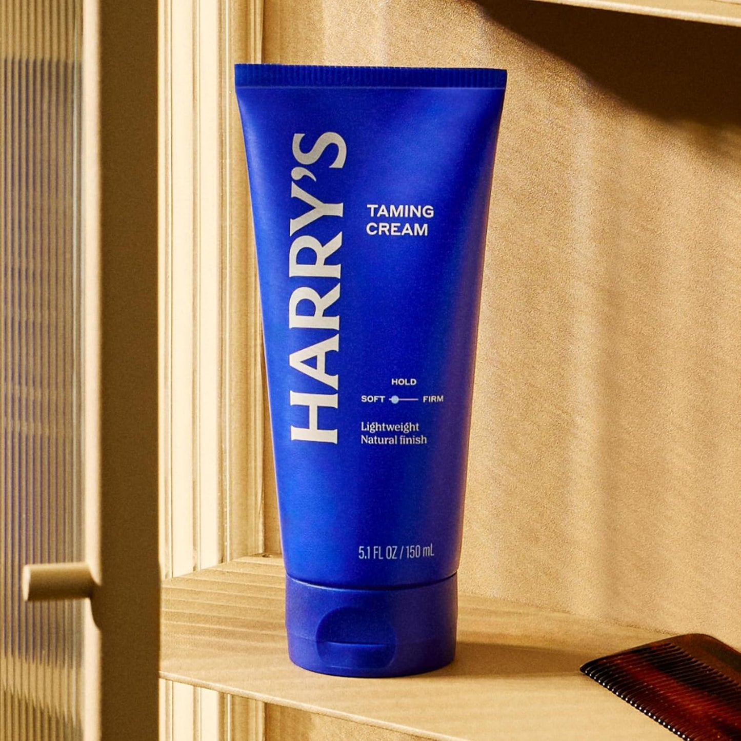 Taming Hair Cream for Men with Soft Hold and Natural Finish - 5.1 fl oz - PACKAGING MAY VARY - (Pack of 2)