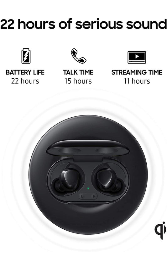 SAMSUNG Galaxy Buds Plus, Ware Draadlose Oorfone Bluetooth 5.0 (Draadlose Laaikas Ingesluit), Swart – VSA Weergawe
