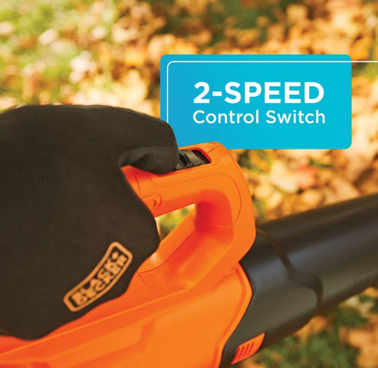 beyond by BLACK+DECKER 20V MAX* Koordlose Bladblaser - Bladblaserstel - Aksiaal, Battery en Laaier Ingesluit - Tuinwerktuie (Modelnommer: BCBL700D1AEV)