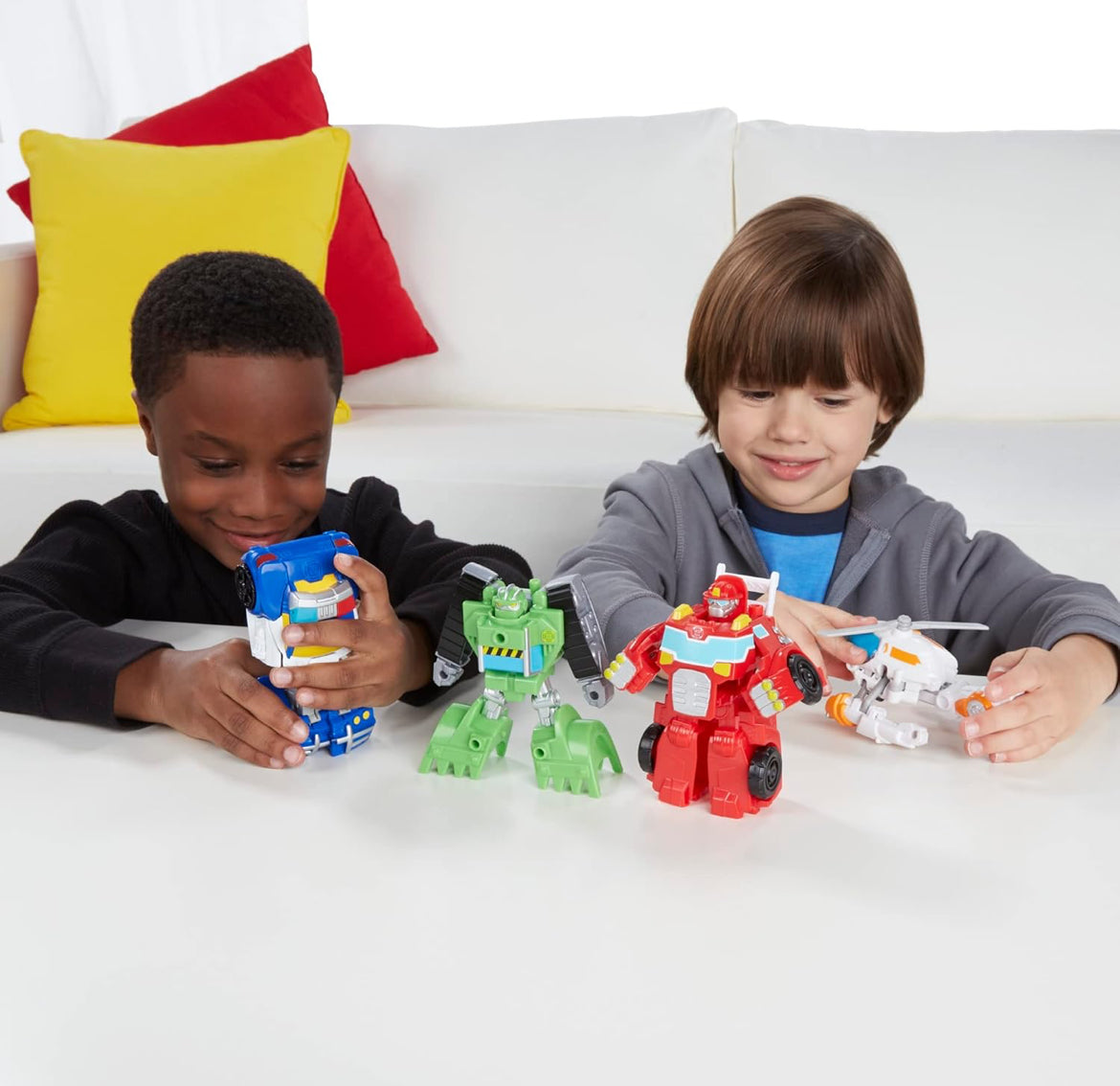 Transformers Rescue Bots Griffin Rock Team Action Figures