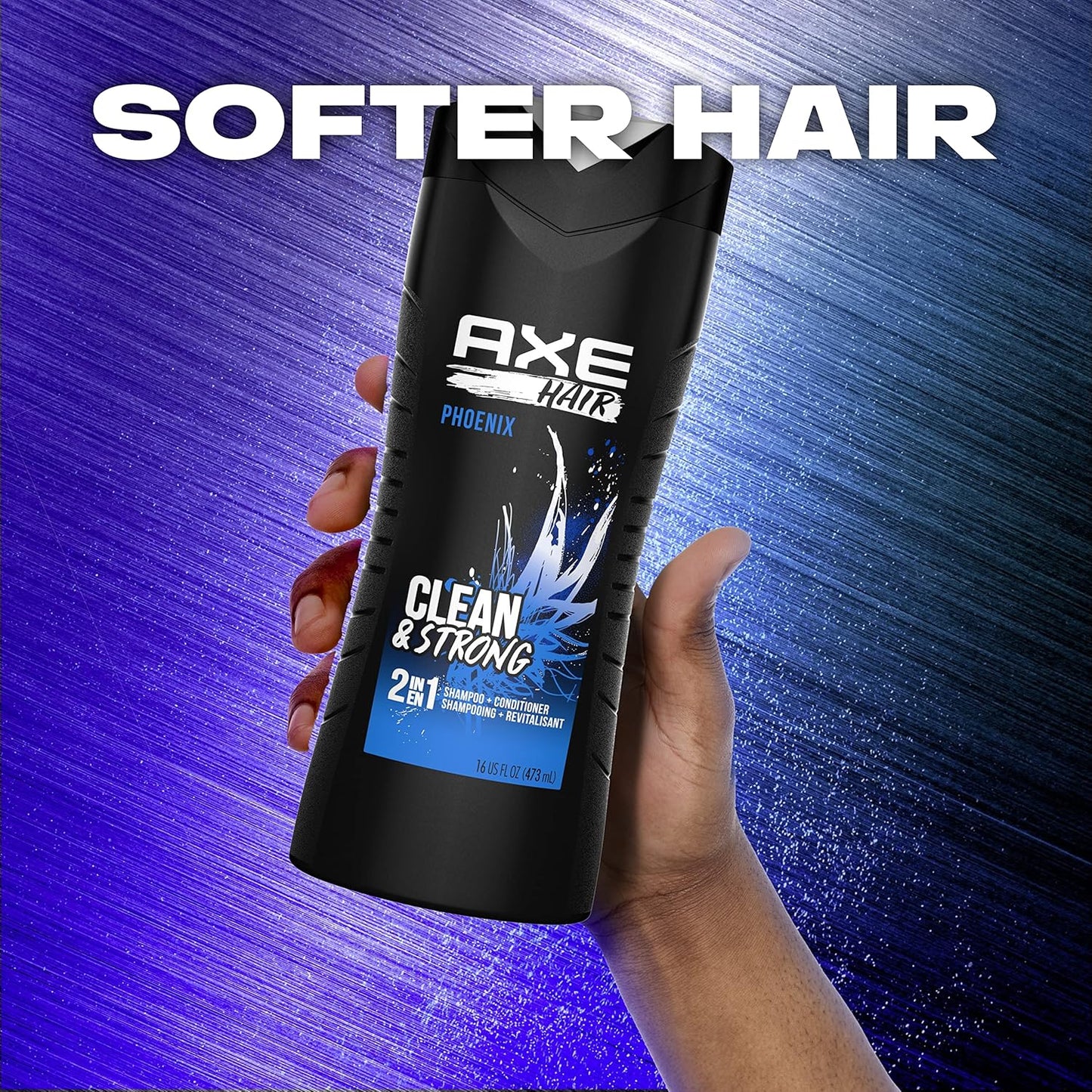 AXE 2 in 1 Shampoo and Conditioner Phoenix - Clean and Strong (16 oz)