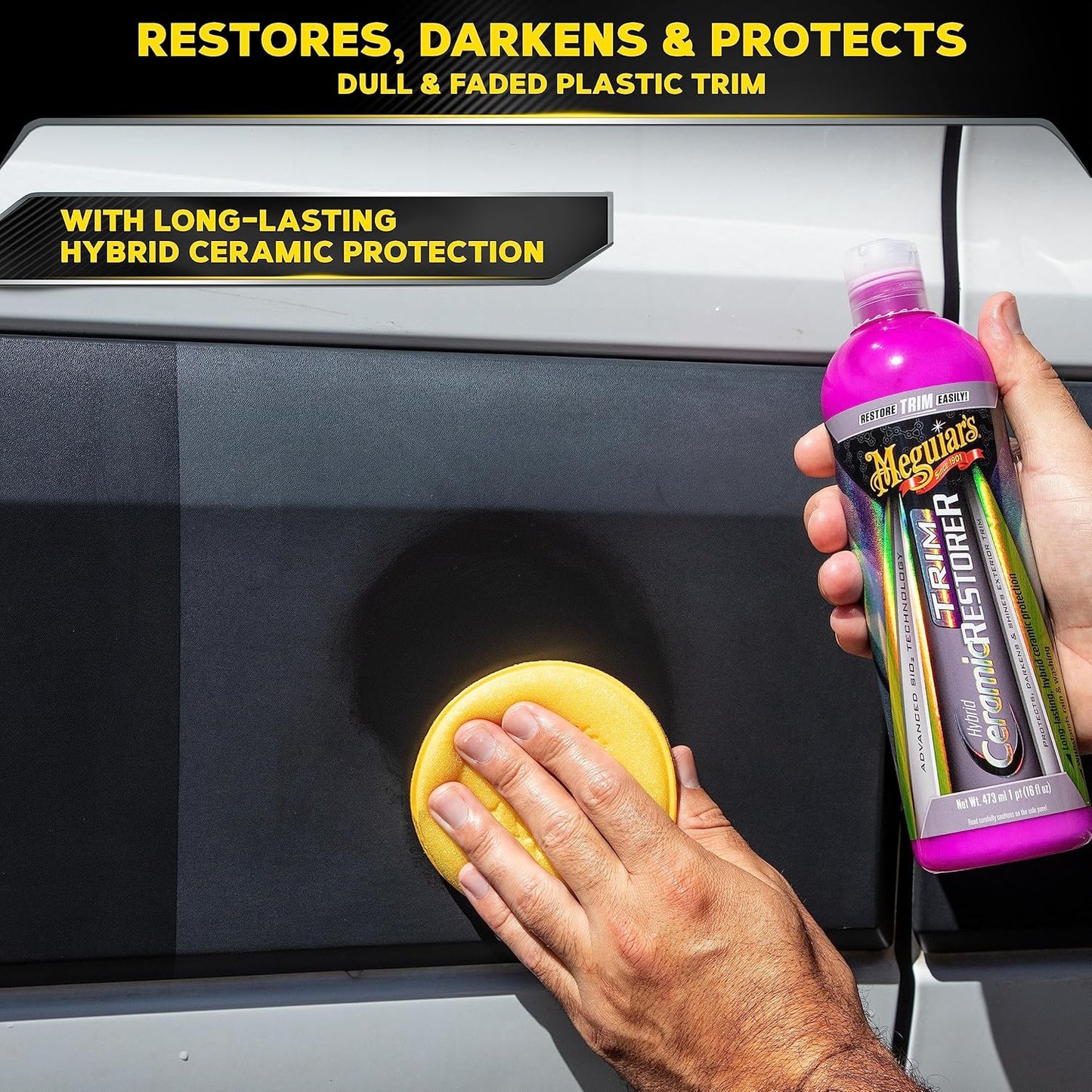 Meguiar's Hybrid Ceramic Motorkap Plastiek Hersteller - (473 ml) Bottel