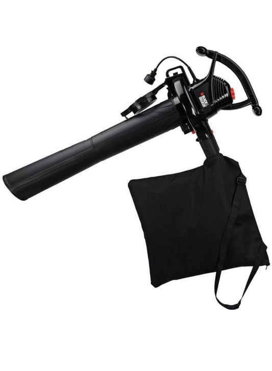 BLACK+DECKER 3-in-1 Elektriese Blaasmasjien, Blaarsuier, Verpapper, 12-Amp (BV3100)