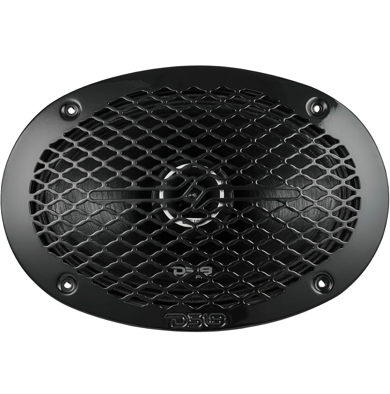 DS18 PRO-ZT69 6x9 Inches Pro Audio Coaxial Midrange Speakers with Built-in Bullet Tweeter, 4-Ohms